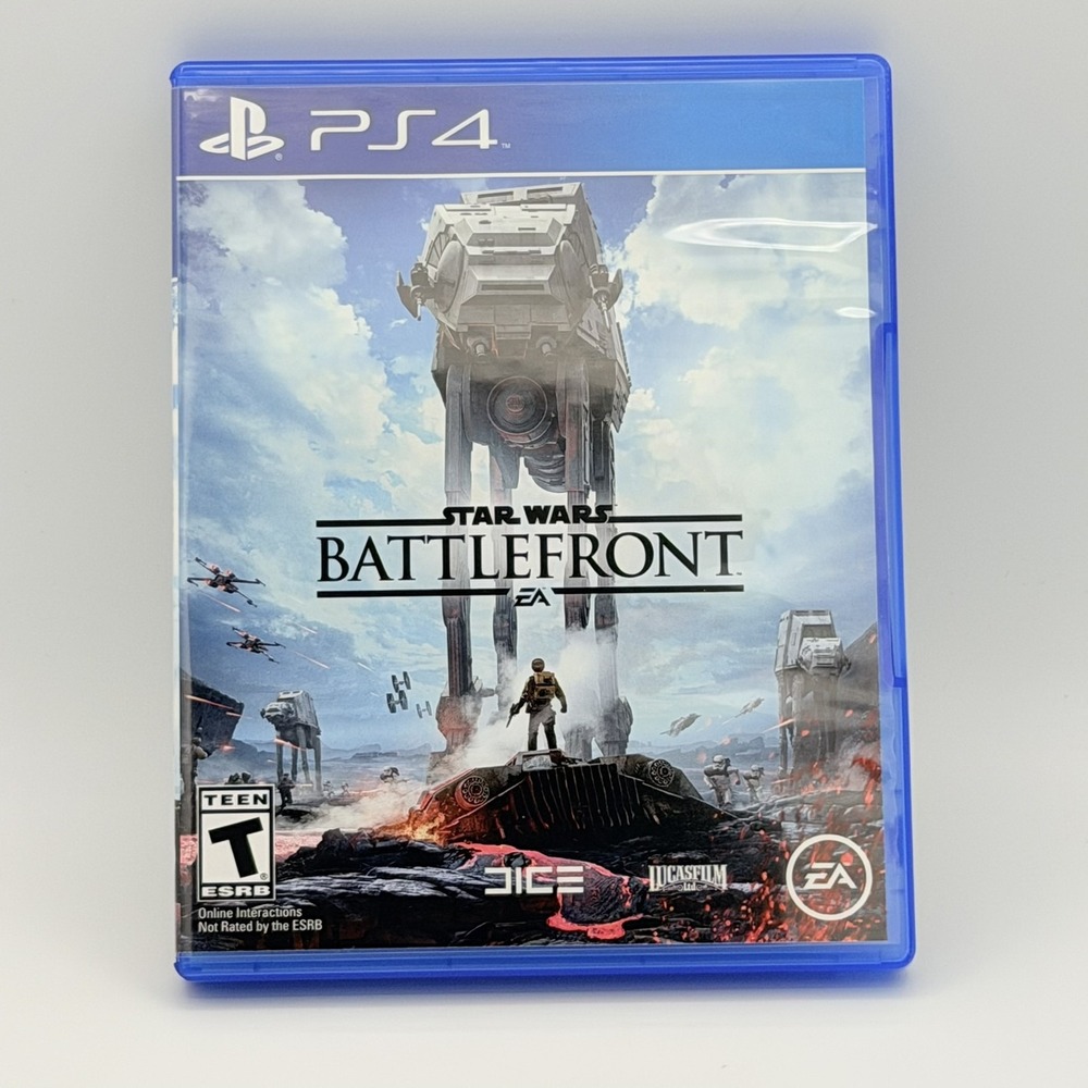 Star Wars Battlefront Sony PlayStation 4 PS4 Complete EA 2015 T NTSC-U/C Shooter